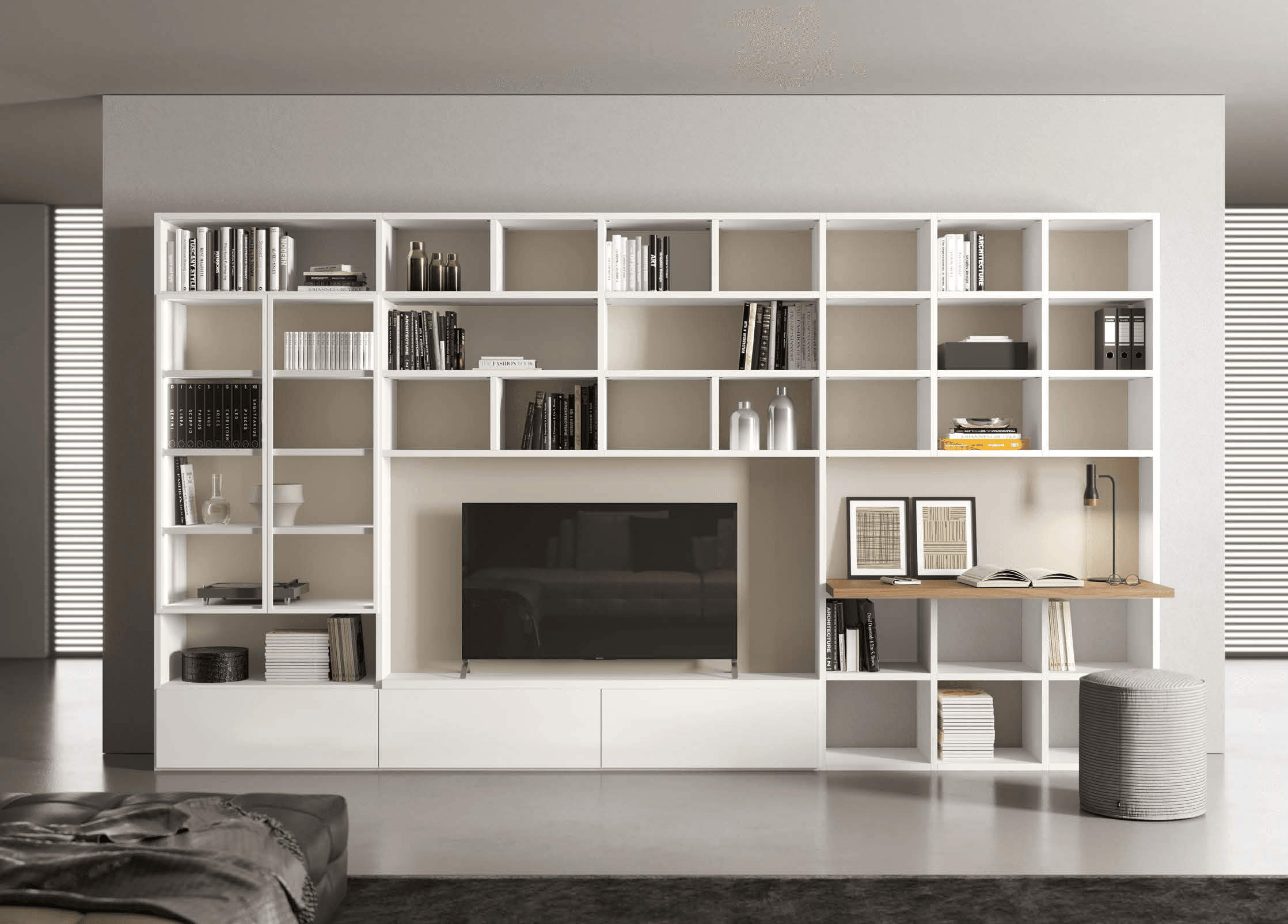 Composizioni a Spalla per Living